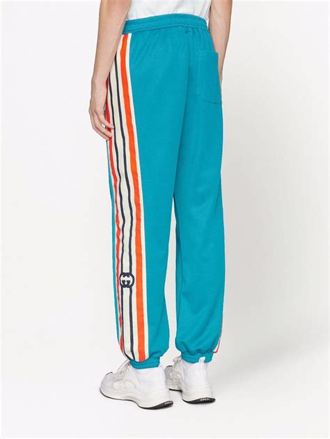 track pants gucci replica|gucci side stripe track pants.